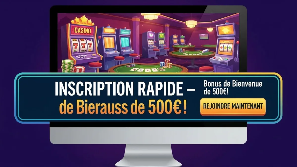 Inscription avec bonus